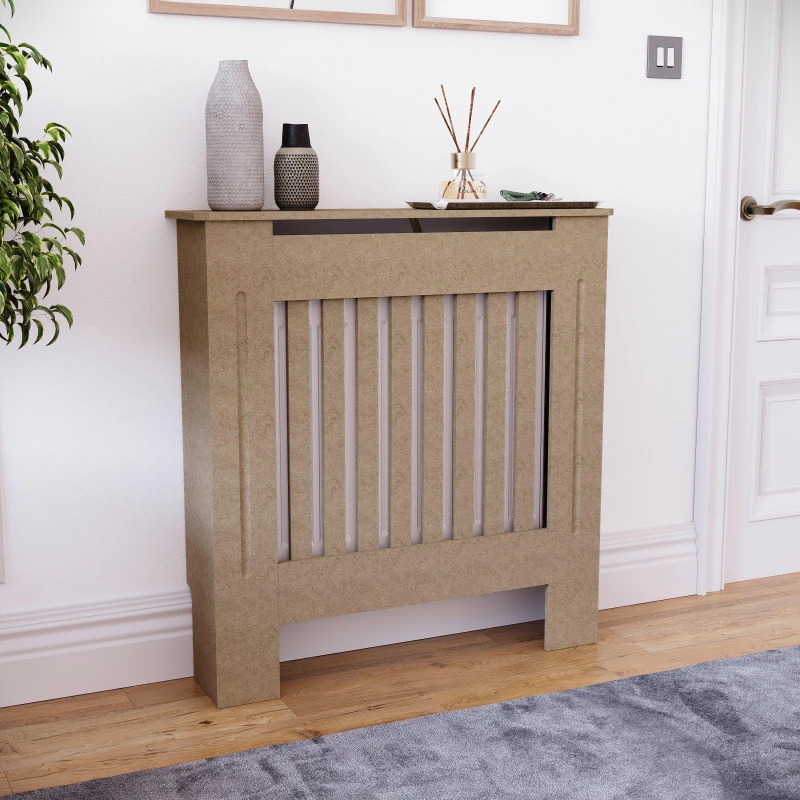 Image of Lassic Vida Designs Chelsea Radiator Cover, Small Unfinished unisex Small
