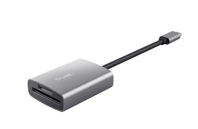 Image of Trust Trust 24136 card reader USB 3.2 Gen 1 (3.1 Gen 1) Type-C Aluminium 24136