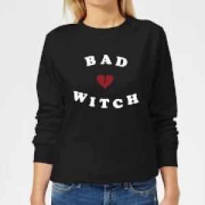 image of Bad Witch Womens Sweatshirt - Black - 3XL