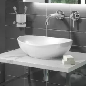 Image of Oval Countertop Basin 405mm - Shell