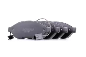 Image of RIDEX Brake pad set FIAT,PEUGEOT,CITROEN 402B0003 1611457380,1612433880,1623842380 425355,425356,425461,71770026,77364014,77366017,77367092,77368452