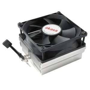 image of Akasa AK-CC1107EP01 AMD Socket 80mm 3000RPM Black Fan CPU Cooler