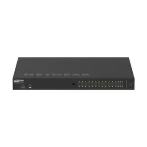 image of Netgear M4250-26G4XF-PoE+ Managed L2/L3 Gigabit Ethernet (10/100/1000) Power over Ethernet (PoE) 1U Black