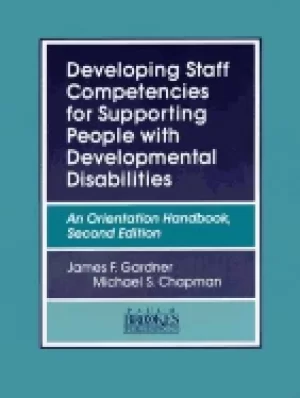 Image of developing staff competencies for supporting people with developmental disa