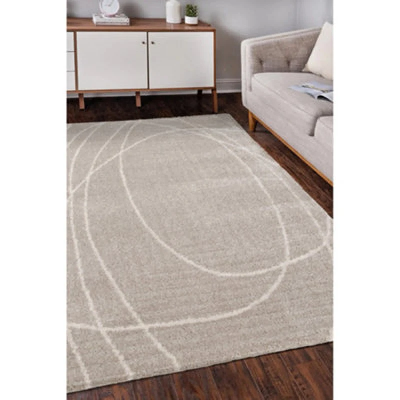 Image of Homemaker Halo Squiggle Rug Natural - Homemaker - Size: 120X170 Natural 120X170 RT01604