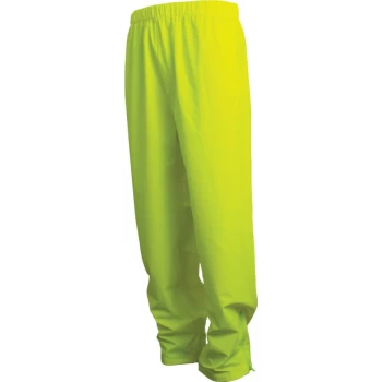 Image of Yellow Rainsuit Trousers - Small