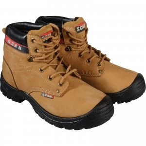 Image of Scan Mens Cougar Safety Boots Honey Size 12