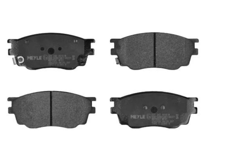 Image of MEYLE 025 242 4616/W Brake pad set Front Axle, with acoustic wear warning, Original Quality, with anti-squeak plate Brake Pad Set,disc brake (402)