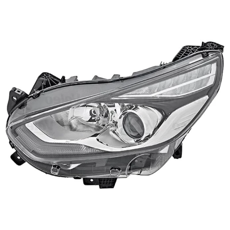 Image of VALEO 046674 Headlights HY21W, Left, with motor for headlamp levelling, LED Headlight (259)