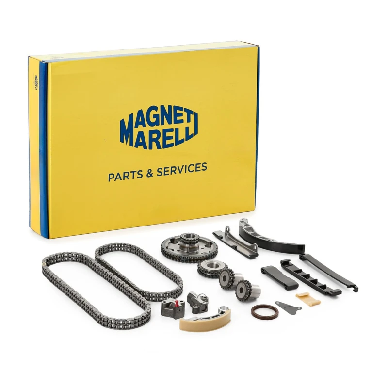 Image of MAGNETI MARELLI 341500000470 Timing Chain Kit Duplex, with gears Timing Chain Kit (1389)