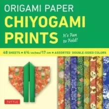 Image of Origami Paper - Chiyogami Prints - 6 3/4" - 48 Sheets : Tuttle Origami Paper: High-Quality Double-Sided Origami Sheets Printed with 8 Different Patter