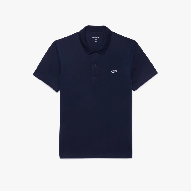 Image of Lacoste Mens Regular Fit Short Sleeve Polo Shirt Navy 166 male 4XL