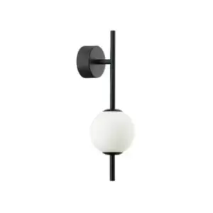 Image of Larissa Tetovo LED Wall Light 6W 3000K, Glass, Black