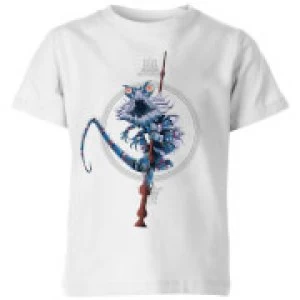 image of Fantastic Beasts Chupacabra Kids T-Shirt - White - 11-12 Years