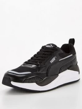 Image of Puma X-Ray 2 Square - Black/White, Size 12, Men