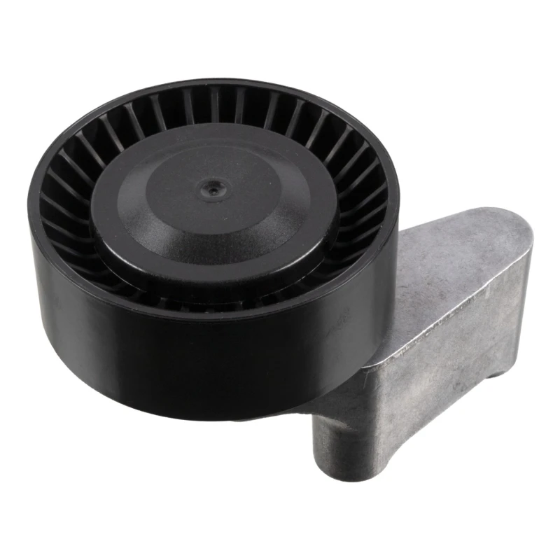 Image of FEBI BILSTEIN 19539 Idler Pulley with holder Plastic Deflection/Guide Pulley,v-ribbed belt (312)