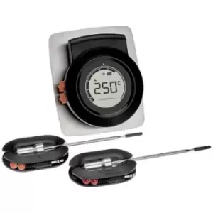 image of TFA Dostmann 14.1513.01 BBQ thermometer Alarm, Corded probe, Free app, Core temperature monitoring Burgers, Beef, Veal, Lamb, Pork, Turkey, Celsius/Fa