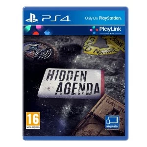 Image of Hidden Agenda PS4 Game