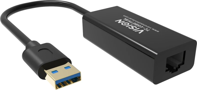 Image of Vision Vision TC-USBETH/BL network card Ethernet TC-USBETH/BL