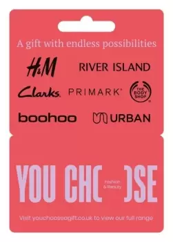 Image of You Choose Fashion & Beauty 25 GBP Gift Card