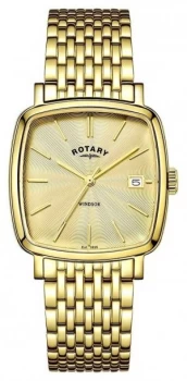 Image of Rotary Mens Windsor Gold PVD Plated GB05308/03 Watch