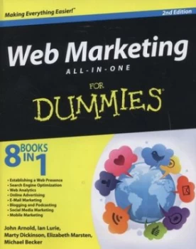 Image of Web Marketing All In One for Dummies by John Arnold Book