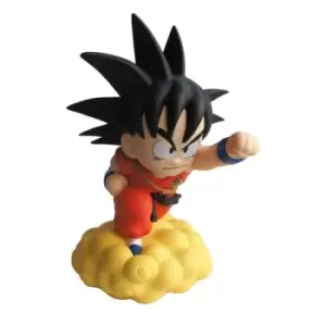 image of Dragon Ball Chibi Coin Bank Son Goku on Flying Nimbus 22 cm