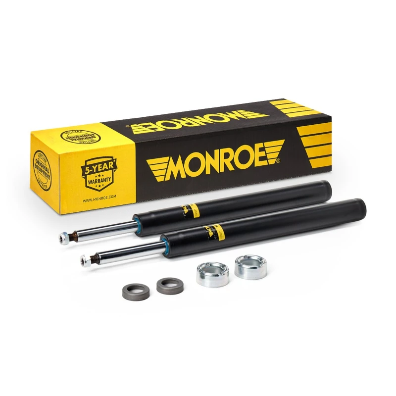Image of MONROE MR904 Shock absorber MONROE Original Oil Pressure, Twin-Tube, Suspension Strut Insert, Top pin Shock Absorber (854)