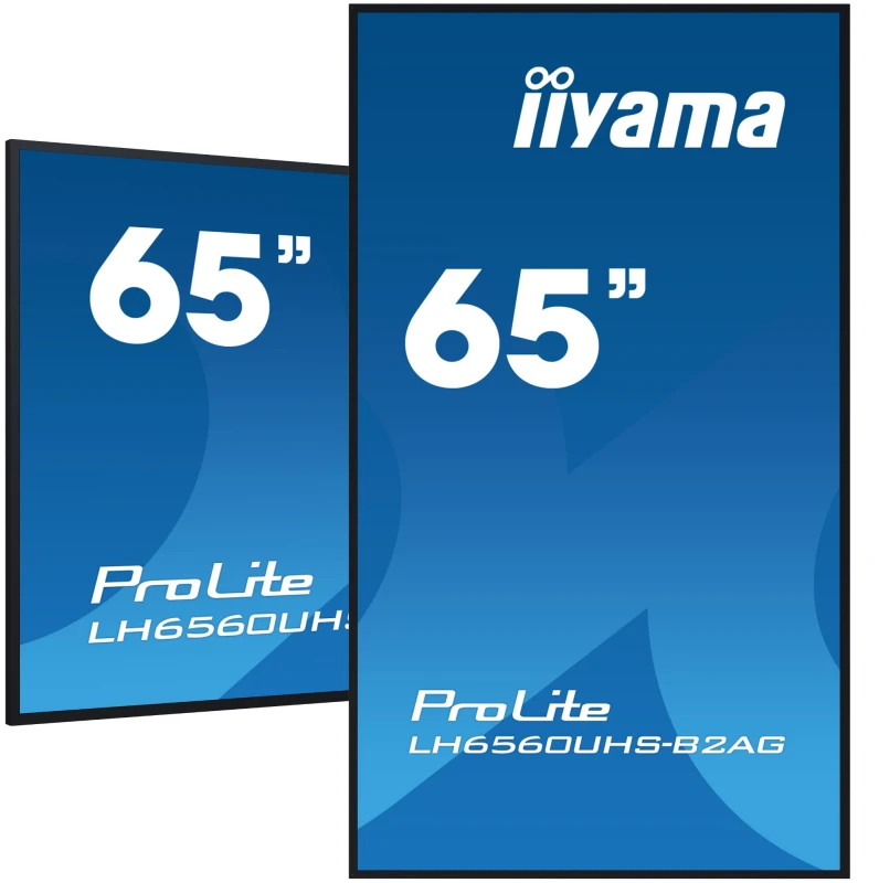 Image of iiyama LH6560UHS-B2AG Signage Display Digital A-board 163.8cm (64.5&q