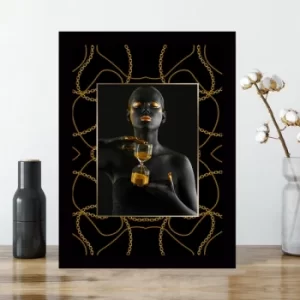 Image of SC01195012681 Multicolor Decorative Framed MDF Painting