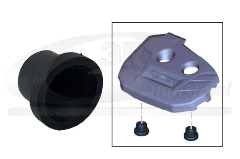 Image of 3RG Buffer, engine cover 3RG 80368