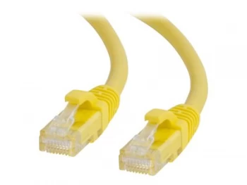 image of Patch Cord RJ45 CAT.6 F/UTP LSZH Snagless Yellow - 10 M Full Copper