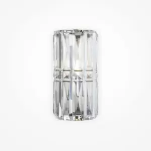 Image of Maytoni Facet Classic Wall Lamp Chrome E14
