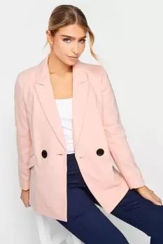 Image of 3/4 Sleeve Tailored Button Blazer