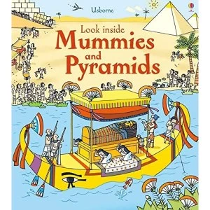 Image of Look Inside Mummies & Pyramids by Rob Lloyd Jones (Hardback, 2014)
