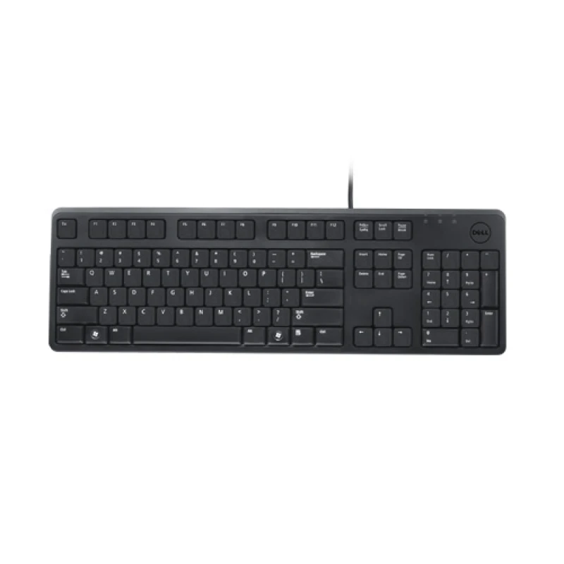 Image of Dell Wyse KB212-B keyboard Universal USB QWERTY Russian Black