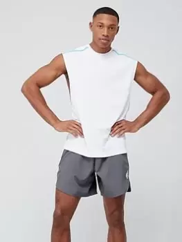 Image of Adidas Performance Workout Base Tank Top - White