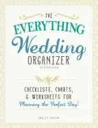 Image of everything wedding organizer checklists charts and worksheets for planning