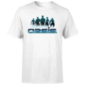Image of Ready Player One Welcome To The Oasis T-Shirt - White - 3XL