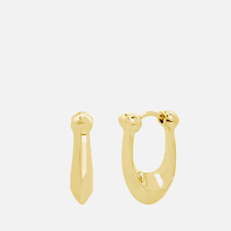 Image of Coach Core Essentials Gold-Plated Earrings Gold female 37351447GLD710
