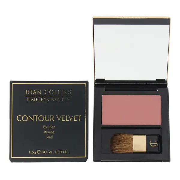 image of Joan Collins Contour Velvet Dusty Pink Blusher 6.5g