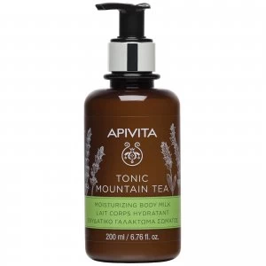 image of Apivita Tonic Mountain Tea Moisturizing Body Milk 200ml