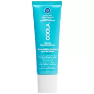 image of Coola Classic Face Sunscreen Fragrance Free SPF50 50ml