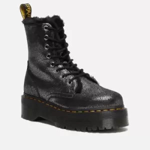 Image of Dr. Martens Womens Jadon Distressed Metallic Leather Boots - UK 3