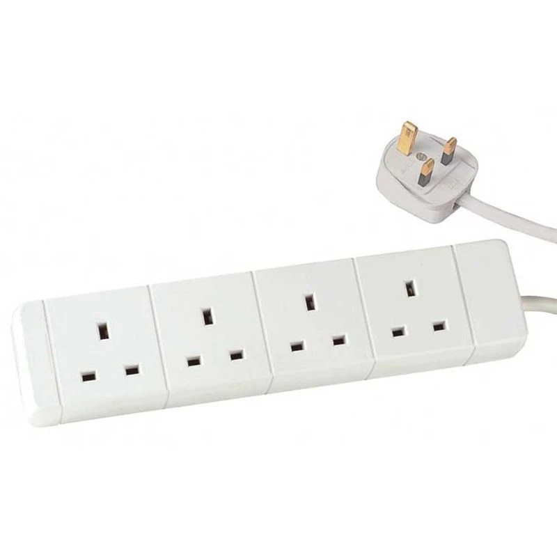 Image of FDL 4 WAY MAINS GANG STRIP - 2M