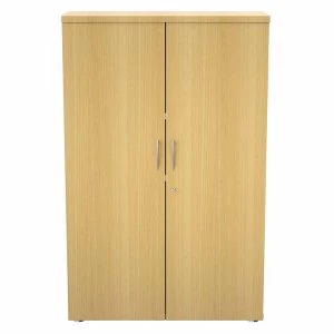 image of TC Office Regent Cupboard Height 1640mm, Oak