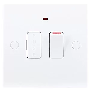 Image of BG 13A Single Double Pole Fused Connection Unit with Neon Indicator