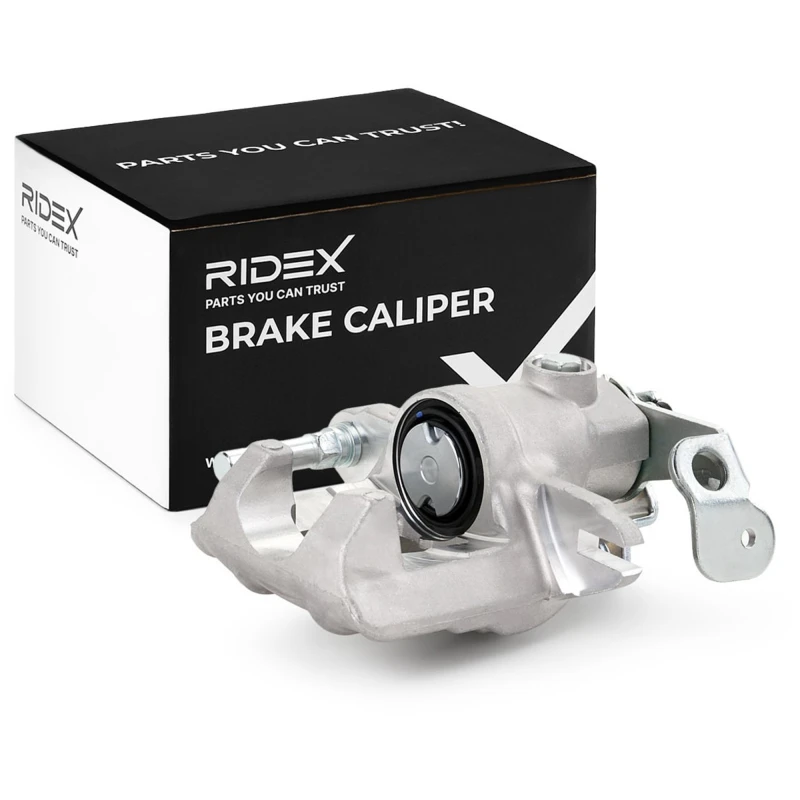 Image of RIDEX 78B0058 Brake caliper Rear Axle, without holder Aluminium Brake Caliper (78)