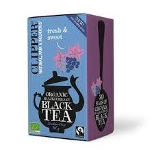 Image of Clipper Organic Blackcurrant & Acai Berry Infusion 20 bags
