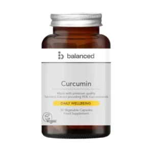 Image of Balanced Curcumin Bottle 30 capsule